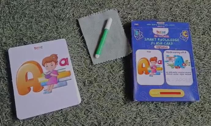Todfod Re-Writable Smart Knowledge Flash Cards