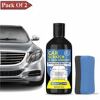 Car Body Scratch Remover and Repair Polishing Cream Kit with Sponge 200ML(Pack Of 2)
