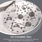 Stainless Steel Egg-Multipurpose Steaming Rack