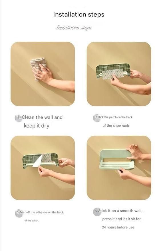 Plastic Wall Hanging Shoe Rack