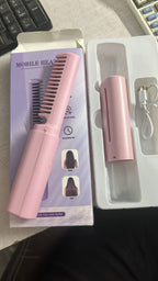 Meneflix Portable Mini Hair Straightener (Cordless &amp; Rechargeable)